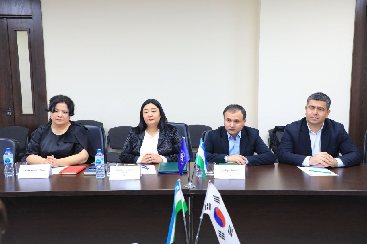 Toshkent arxitektura-qurilish universiteti Koreyaning Dong-A universiteti bilan hamkorlik memorandumi imzoladi